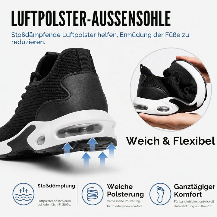 Nasogetch Sicherheitsschuhe Herren Leicht Arbeitsschuhe Damen Sportlich Stahlkappenschuhe rutschfest