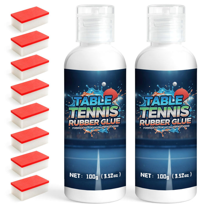 200 ml Tischtenniskleber, schnelltrocknender Kleber für Schlägerbeläge und -hölzer, für Montage und