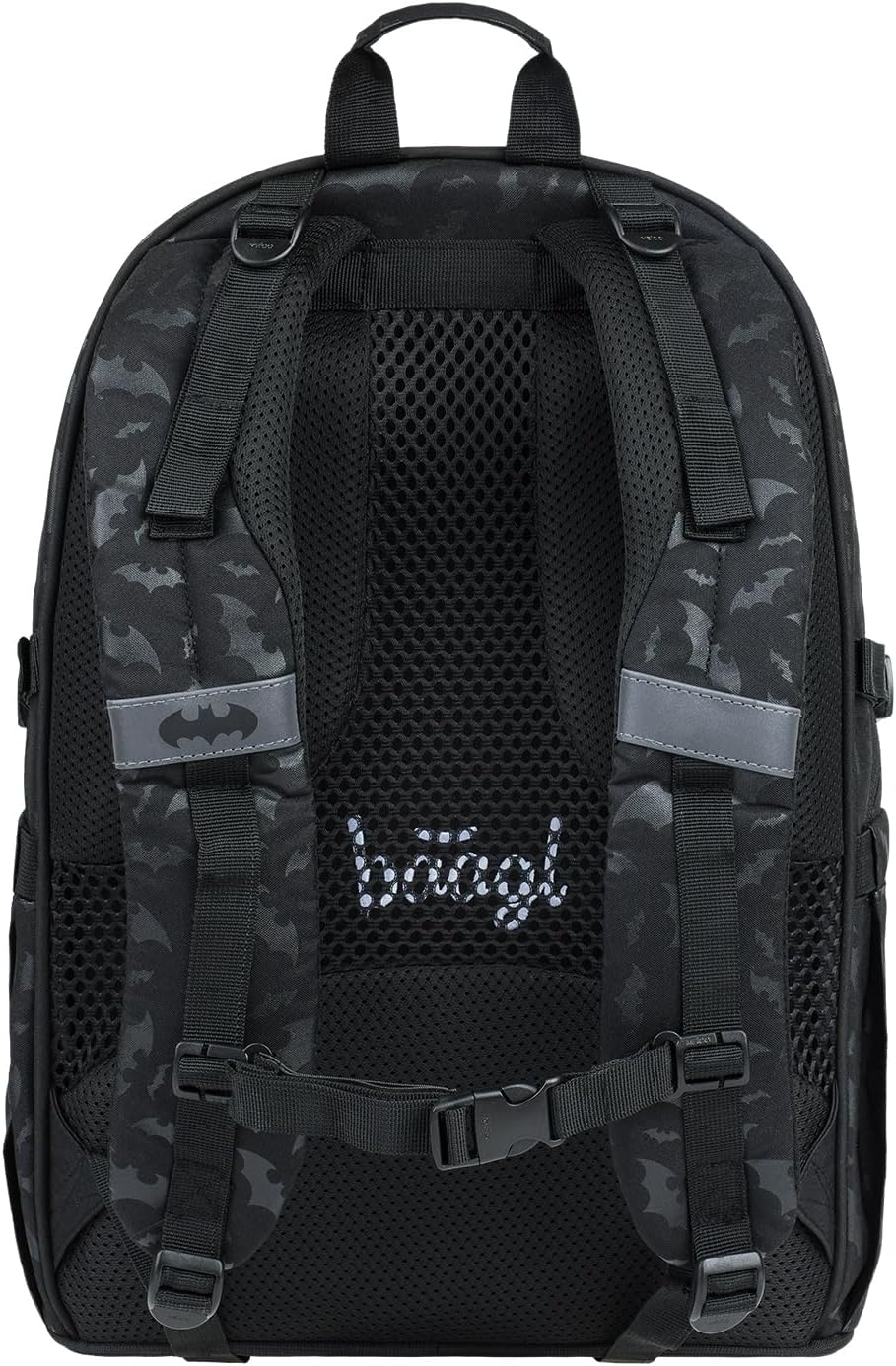 Baagl Kinderrucksack, Schulrucksack für Kinder mit ergonomisch geformter Rücken, Brustgurt und refle