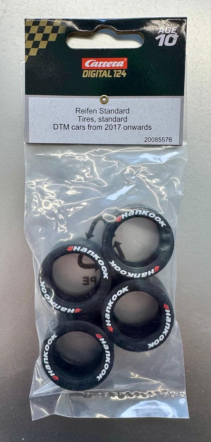Carrera 85576 Digital124 Reifenset für die DTM Autos aus dem Jahr 2017