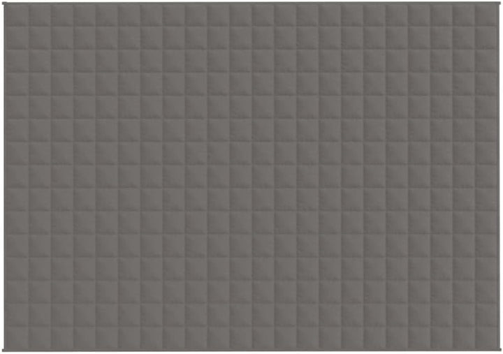 ARKEM Gewichtsdecke Grau 155x220 cm 7 kg Stoff Schwere Decke Zum Schlafen Decke Zum Anziehen Erwachs