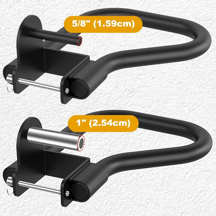 Kipika Power-Rack-Zubehör für 5/8" und 1" Löcher - Hochbelastbare Heimfitnessausrüstung für 2x2 oder