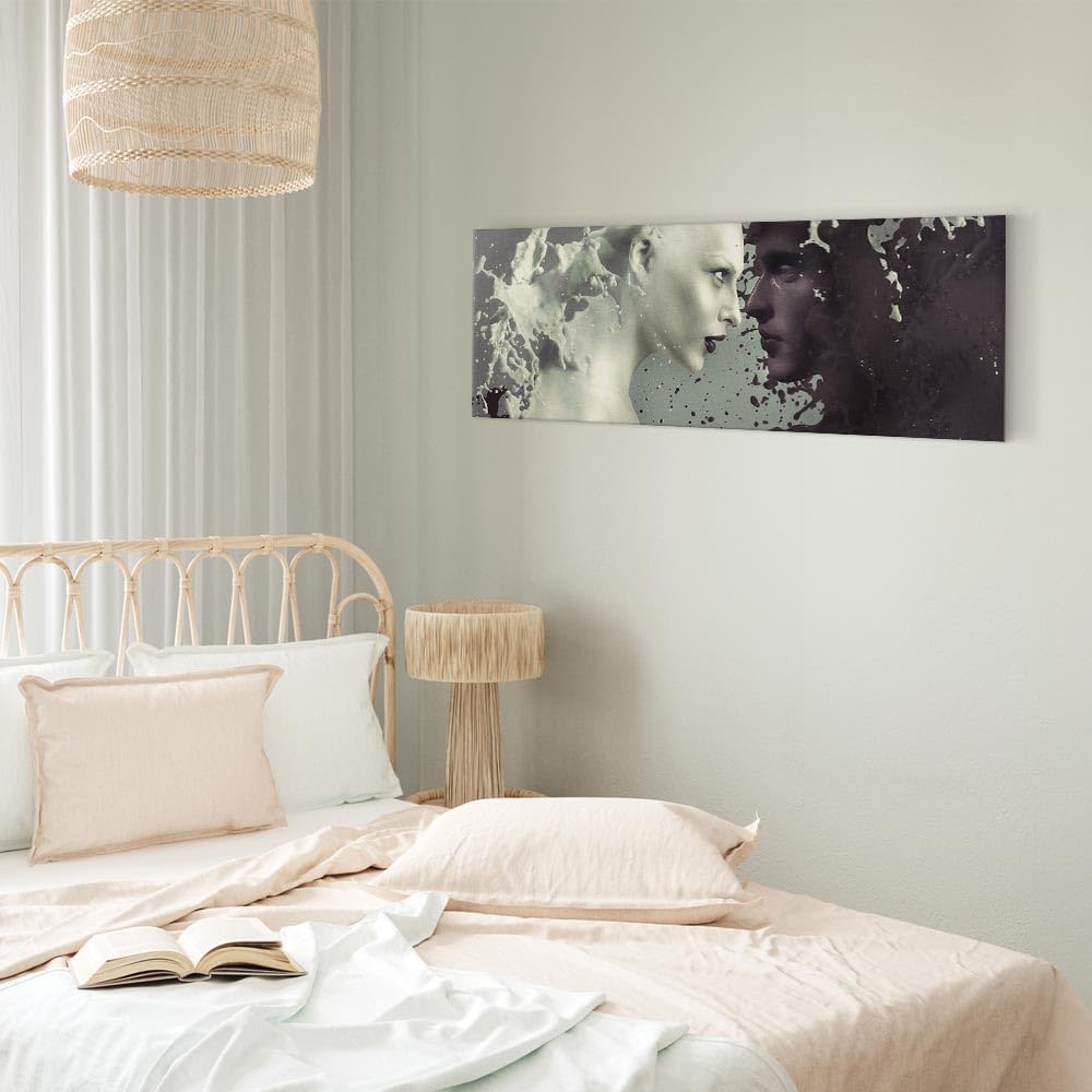 murando - Bilder Abstrakt 150x50 cm Vlies Leinwandbild 1 tlg Kunstdruck modern Wandbilder XXL Wandde