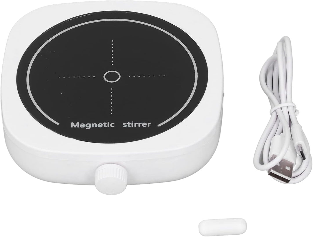 Zerodis Magnetrührer, Leiser USB-betriebener Magnetischer Flüssigkeitsmischer in Mini-Grösse Zum Mis