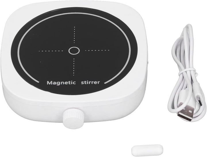 Zerodis Magnetrührer, Leiser USB-betriebener Magnetischer Flüssigkeitsmischer in Mini-Grösse Zum Mis