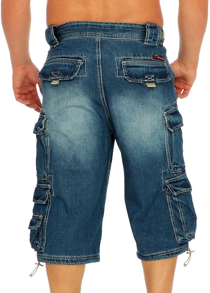 Jet Lag Herren Cargo Shorts 007 B light navy 3XL
