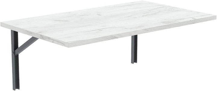 mikon 90x50 | Wandklapptisch Klapptisch Wandtisch Küchentisch Schreibtisch Kindertisch | Weiss Craft