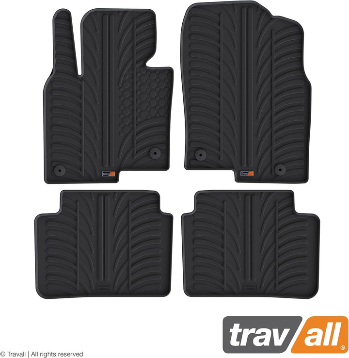 Travall Mats Gummifussmatten Kompatibel Mit Mazda CX-5 (Ab 2017) TRM1294 - Allwettermatten Nach Mass