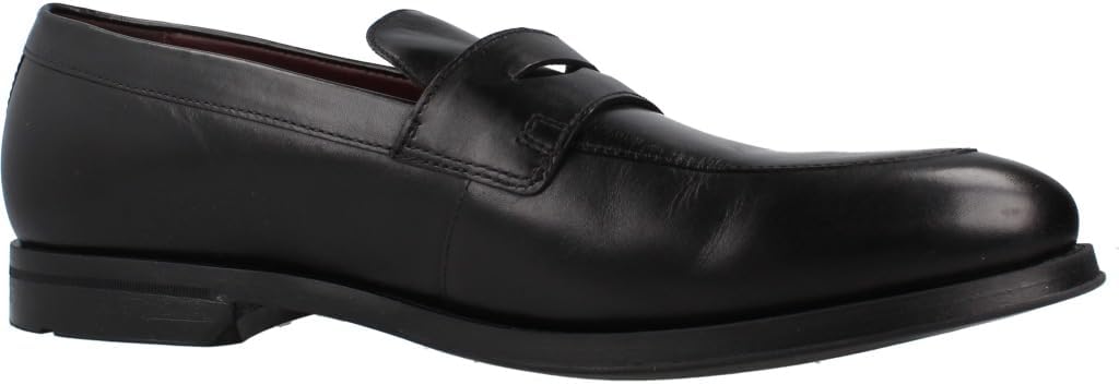 Geox Herren U Decio B Moccasin 41.5 EU Schwarz, 41.5 EU Schwarz