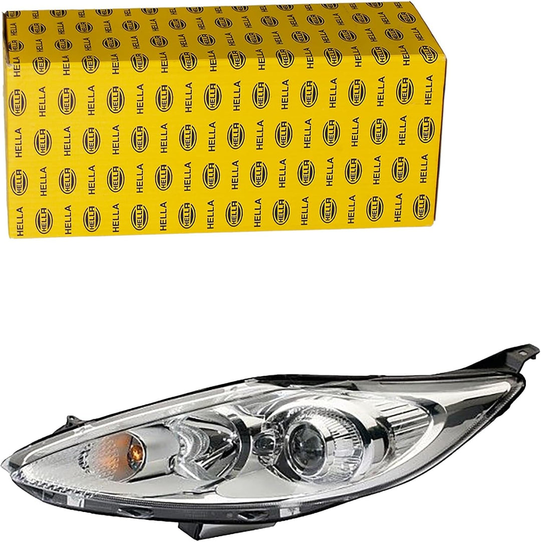 HELLA 1LL 247 045-371 DE/Halogen-Hauptscheinwerfer - links - für u.a. Ford Fiesta VI (CB1, CCN) - Gh