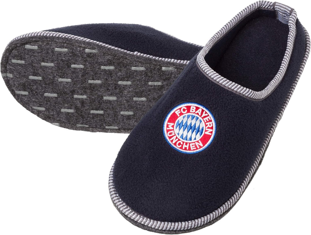FCB Schuhe Hausschuhe Pantoffeln Gr. 36 - 46 FC Bayern München 43, 43