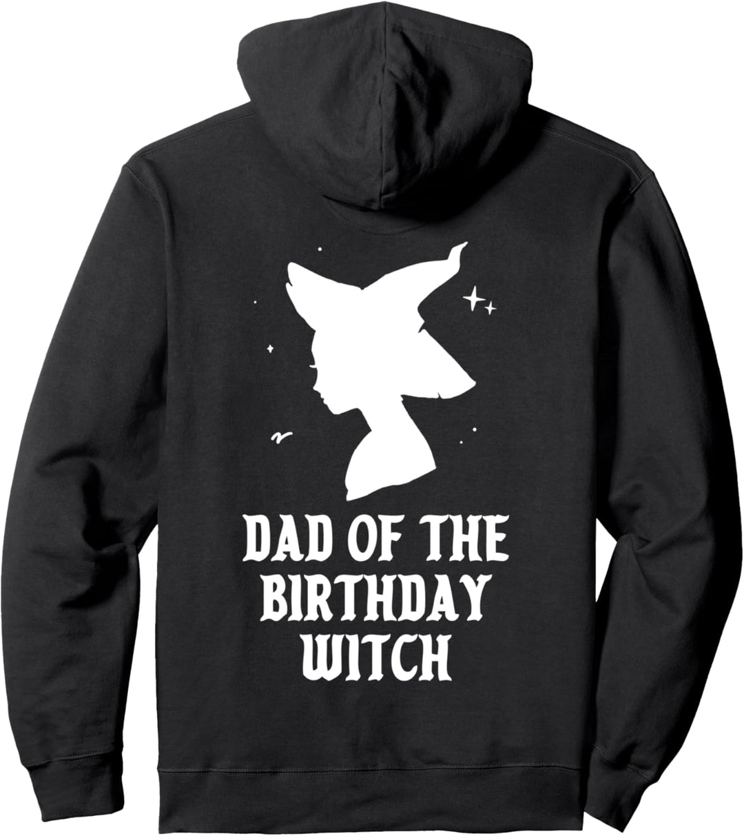 Papa der Geburtstagshexe Theme Hexe Halloween Kostüm Pullover Hoodie