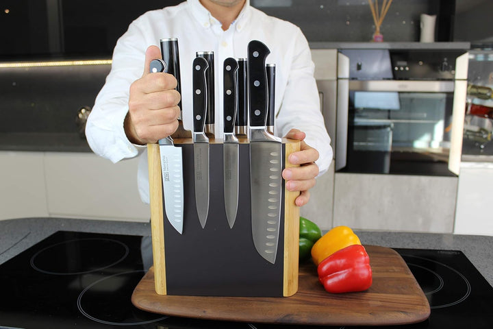 Taylors Eye Witness Double Sided Magnetic Knife Block, Doppelseitiger magnetischer Messerblock Profe