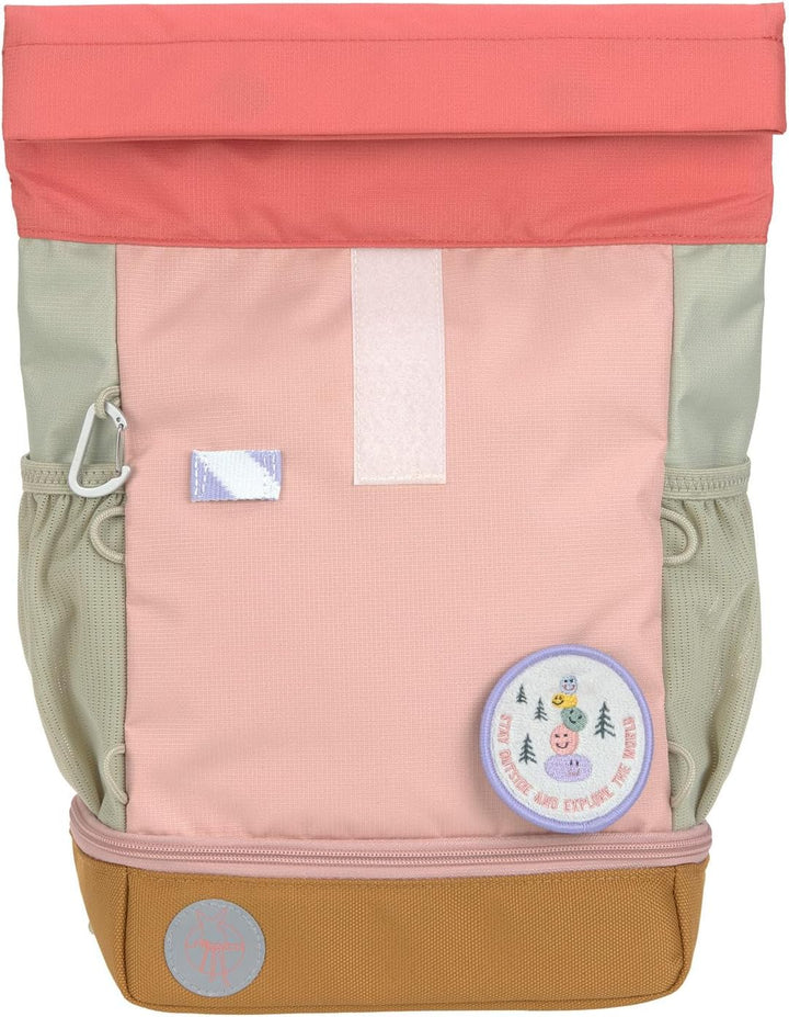 LÄSSIG Kindergartenrucksack Kinderrucksack Rolltop mit Brustgurt wasserabweisend, 11 Liter/Mini Roll