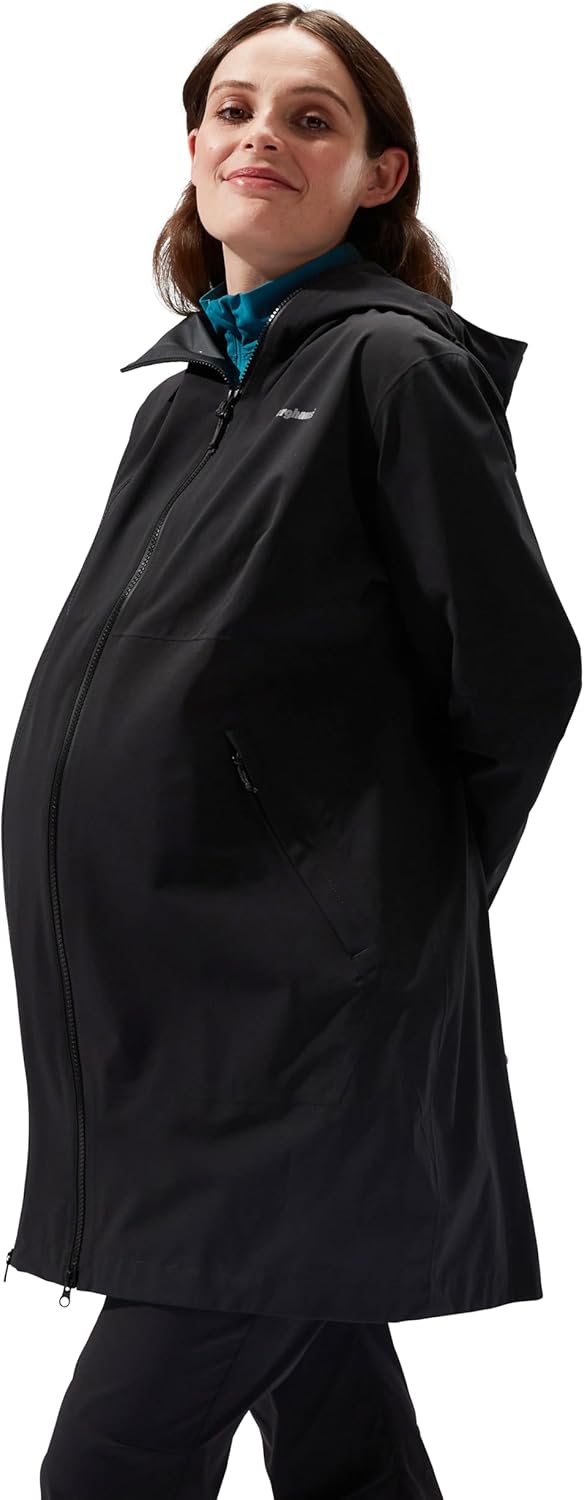 Deluge Pro 3.0 Shell-Regenjacke | Strapazierfähig | Atmungsaktive Jacke 36 Schwarz, 36 Schwarz