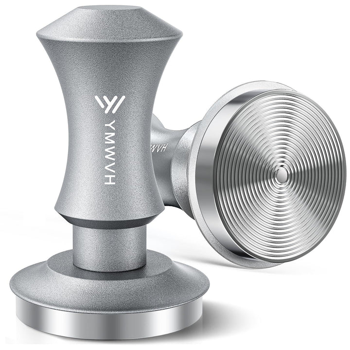 Espresso Tamper 58,3mm, YMWVH Kaffee Tampers Kaffeestampfer mit Doppelfeder Auto-Rücksprung, 30lb Ko