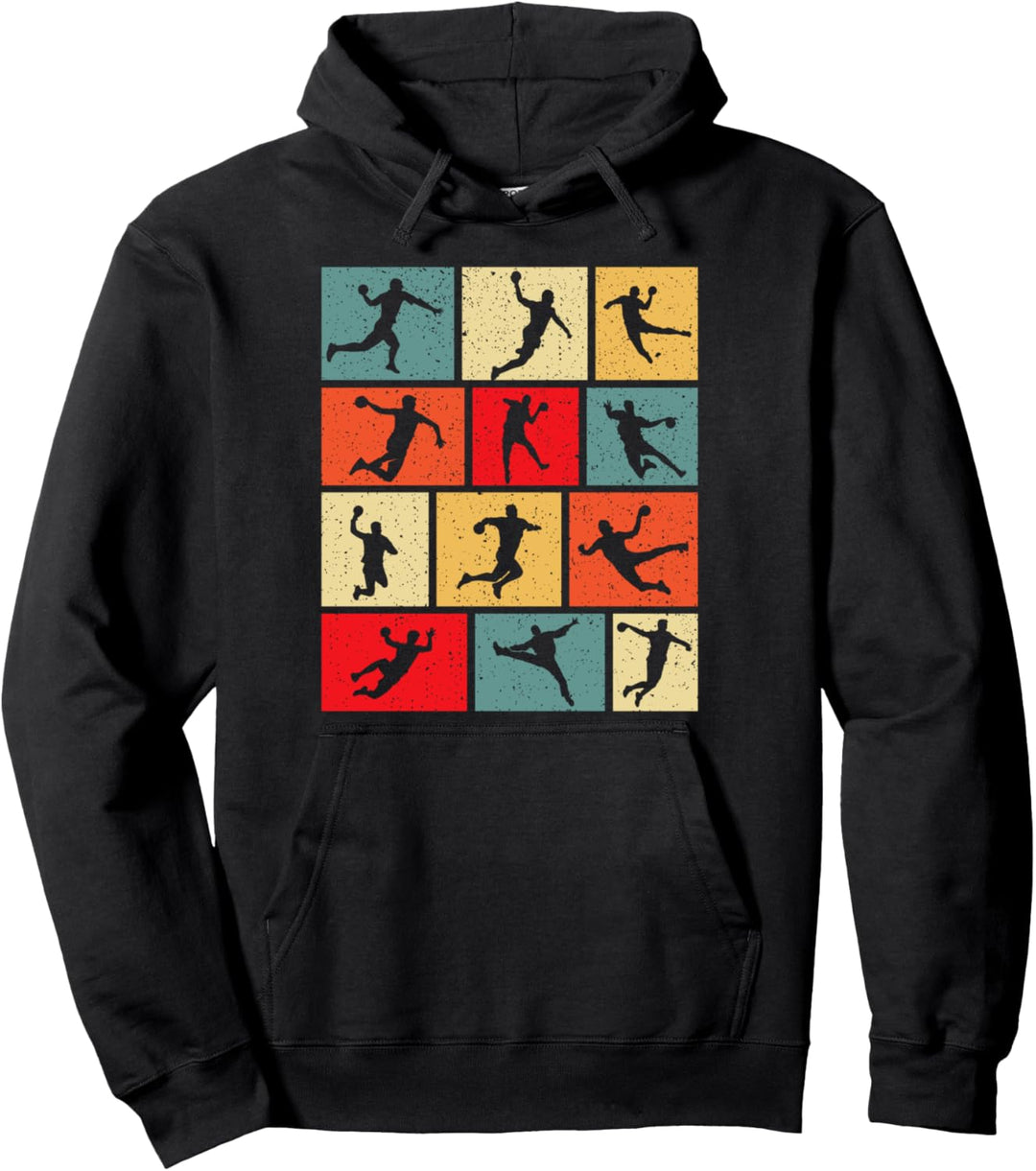 Handball Handballer Jungen Kinder Herren Pullover Hoodie