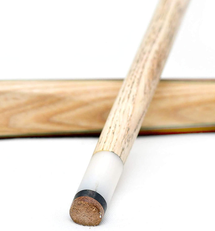 store HD Billard Queue Set zweiteilig aus edlem Holz, 147cm lang, Billard Kö 2-teilig für Pool + Sno