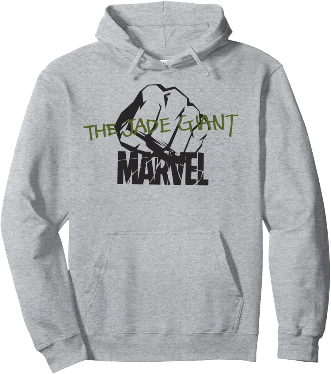 Marvel Avengers Hulk The Jade Giant Logo Pullover Hoodie