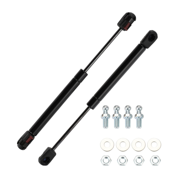 Motoforti Universal Gasdruckfeder 110N Für Wohnmobil Bett Boot Tür | Schwarz, Kohlenstoffstahl, Ausf