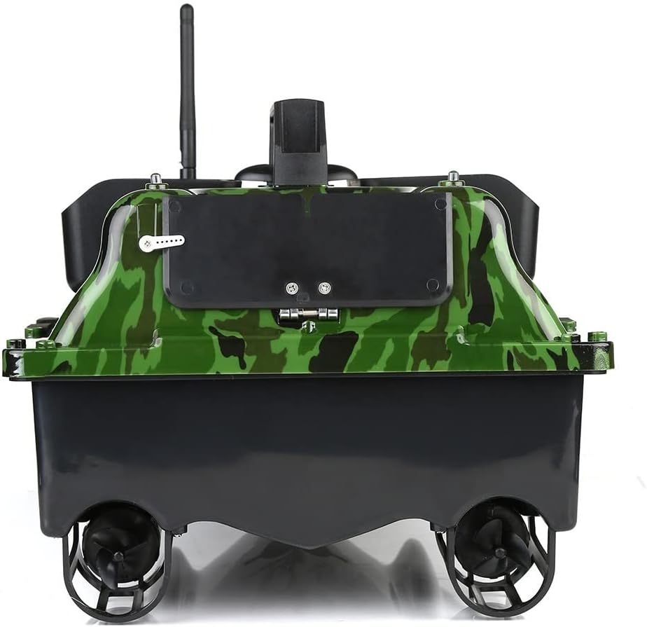 500M 3 Hopper GPS futterboot RC Fishing Bait Boot, LCD Sensor Fischfinder, Mit Handtasche, 12000mAh