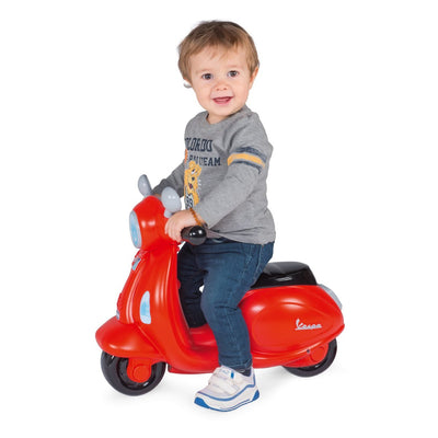 Chicco Motorrad Rutscher für Kinder Vespa Primavera, Kinderfahrzeug mit Elektronischem Bedienfeld, L