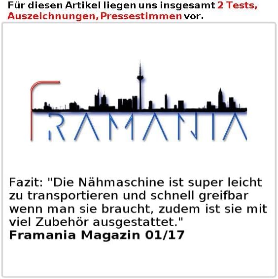 Sichler Haushaltsgeräte Nähmaschinen: Kompaktnähmaschine mit 7 Nähprogrammen (Nähmaschiene, Mini Sew