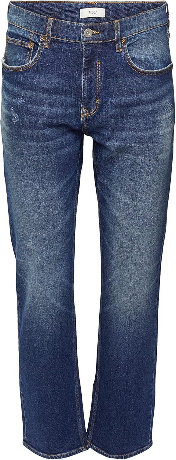 ESPRIT Herren Jeans 29W / 30L 901/Blue Dark Wash, 29W / 30L 901/Blue Dark Wash