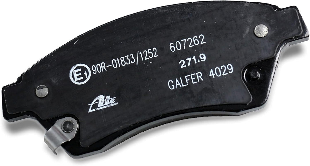 ATE Bremsenset Vorderachse inkl. Bremsscheiben vorne Ø 276 mm belüftet und Bremsbeläge vorne Kompati
