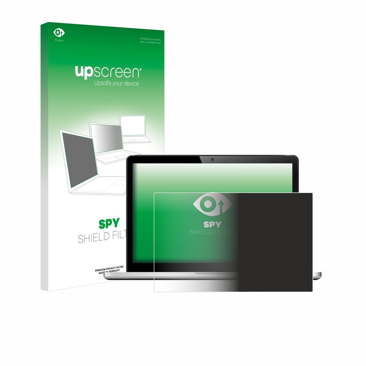 upscreen 14" Blickschutzfilter für 14,0 Zoll Notebooks (35.6 cm) [310 x 175 mm, 16:9] - Sichtschutz-