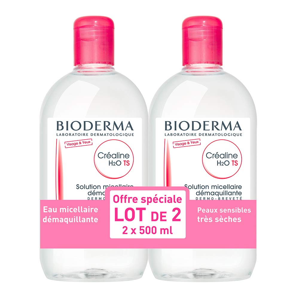 Bioderma Crealine T.S. H2O Lot De 2X500 Ml