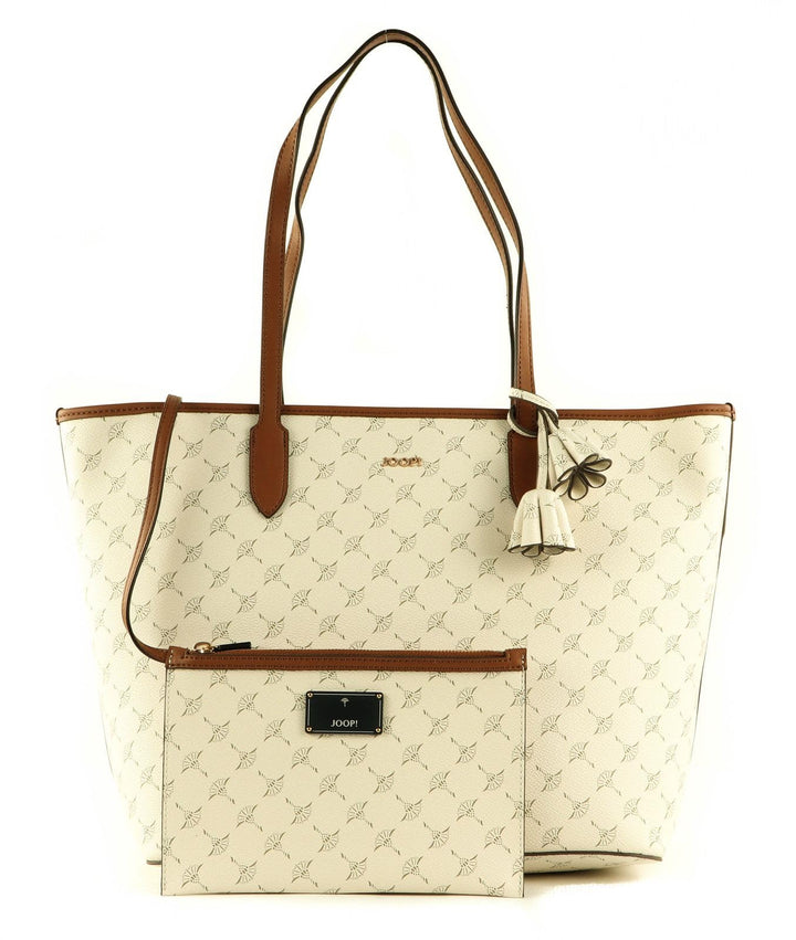 Joop! Cortina 1.0 Lara Shopper L Cream-White, Cream-white