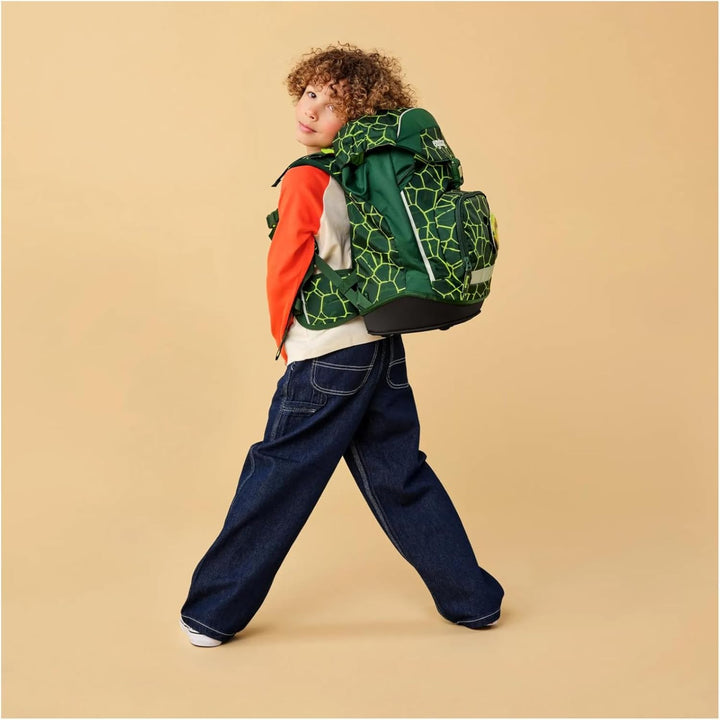 ergobag Unisex Kinder Prime prime Einheitsgrösse Bearrex - 24/25 Aw - Grün, Einheitsgrösse Bearrex -