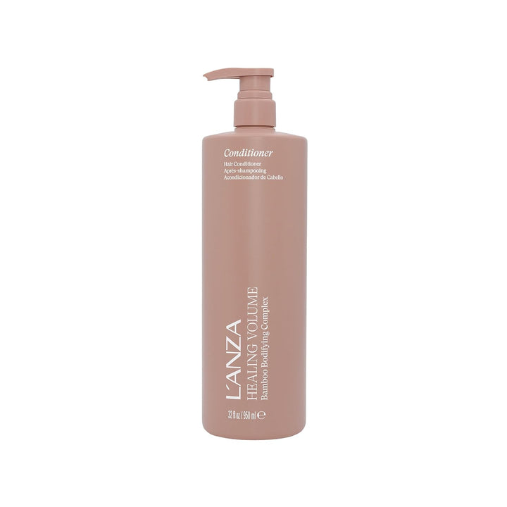 L'ANZA Heilungsvolumen Verdickungskonditionierer (1,000 ml), Verleiht Feinem & Glattem Haar Glanz, V