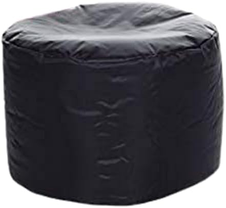 Fatboy® Point Hocker Nylon Schwarz | Runder Sitzhocker | Trendiger Poef/Fussbank/Beistelltisch | 35