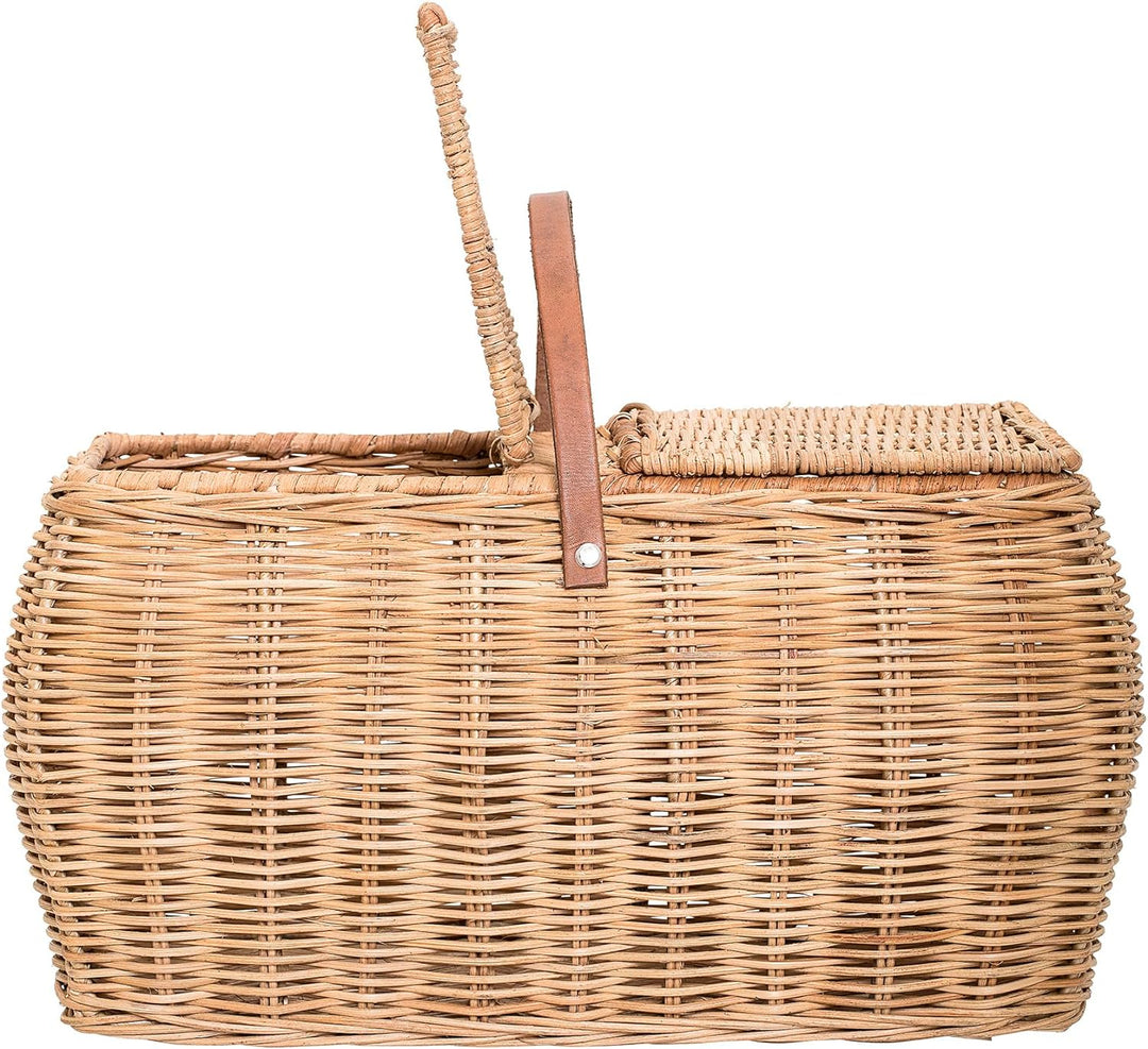 Bloomingville 90907051 Korb, Rattan