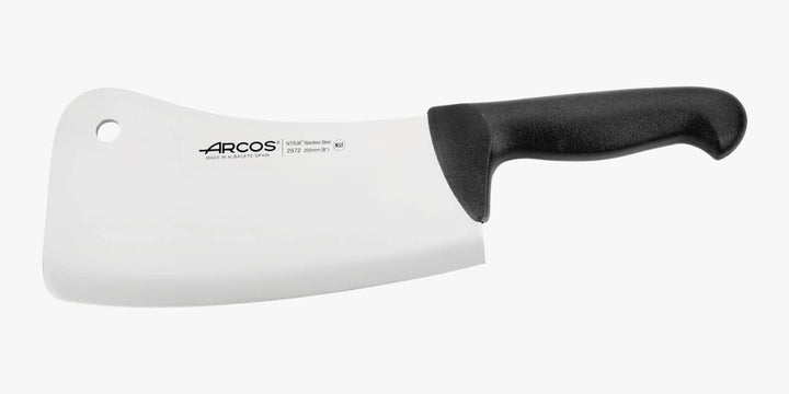 Arcos Serie 2900 - Hackmesser Metzgermesser - Klinge Nitrum Edelstahl 200 mm - HandGriff Polypropyle
