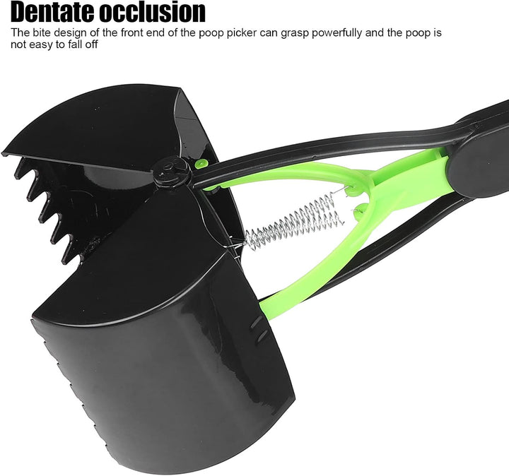 Hundekotschaufeln, Hundekotsammler 60.2x13.2x12.4cm Ausziehbare Abnehmbar Hundekotgreifer mit Rund B