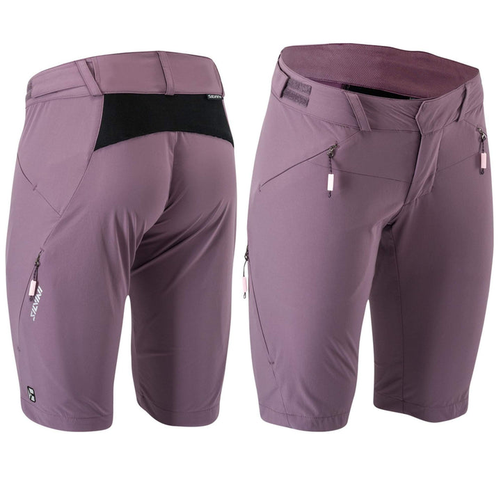 SILVINI Alma Fahrradhose Damen Radshorts XS Plum-lilac, XS Plum-lilac