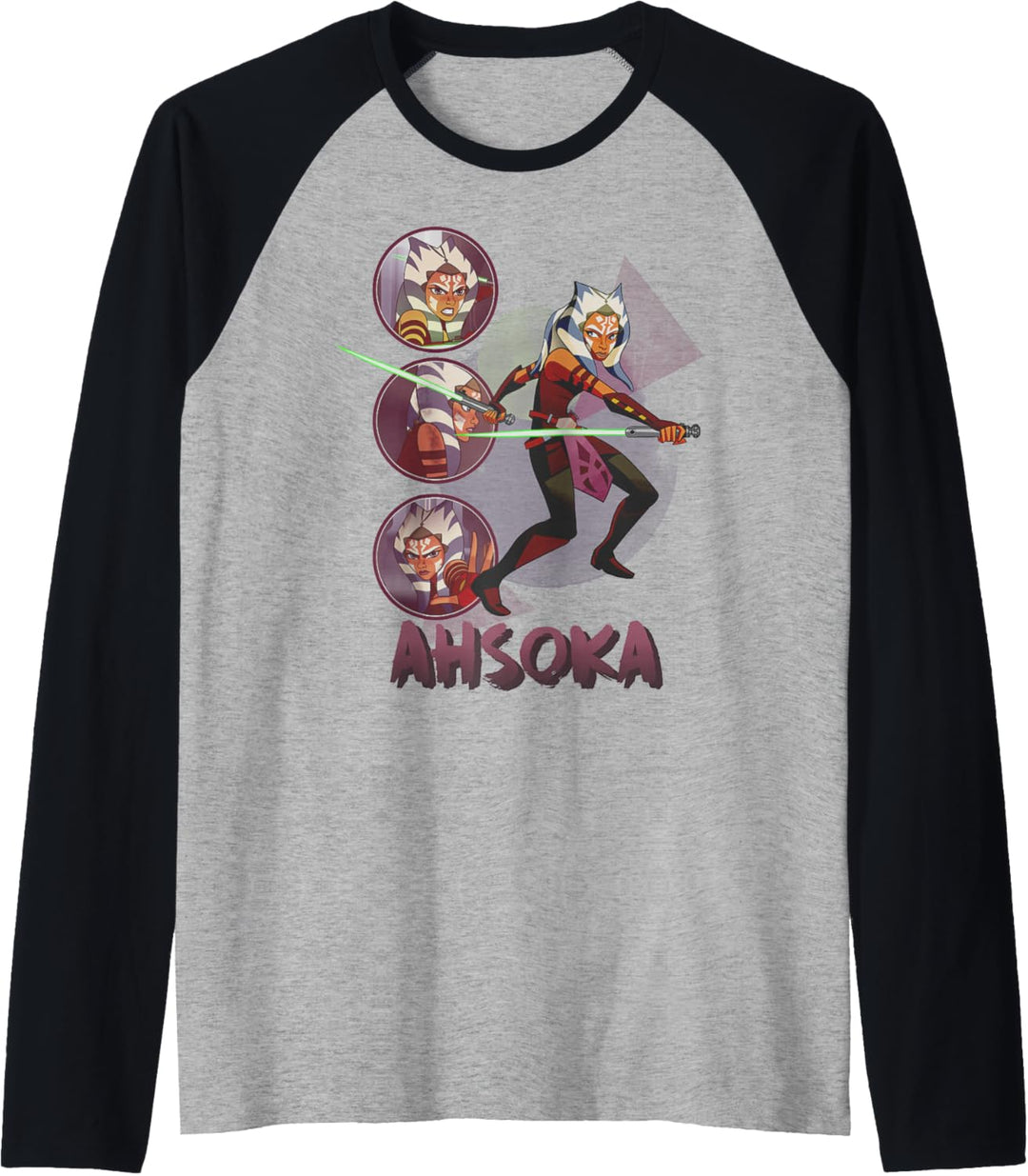 Star Wars Forces of Destiny Ahsoka Expression Shapes Raglan