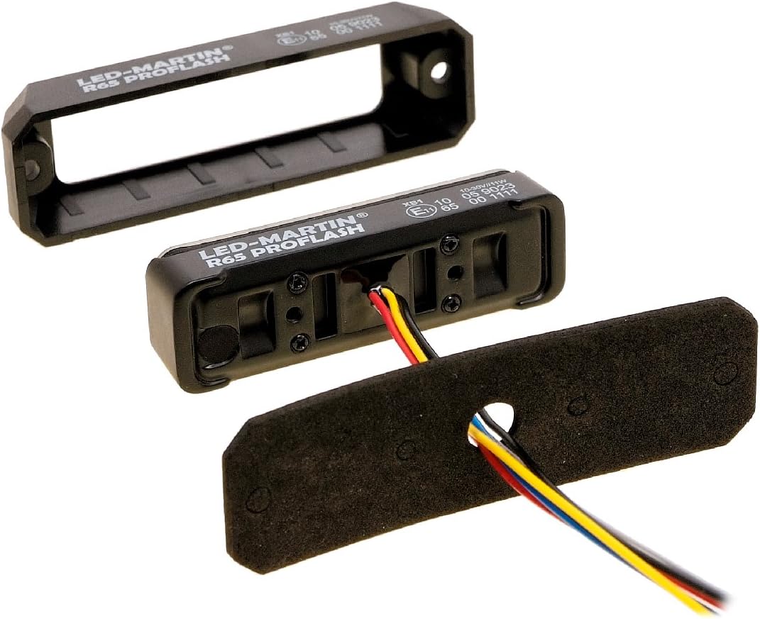 LED-MARTIN 2er Sparset R65 PROFLASH blau - Frontblitzer - Strassenräumer -Blitzmodul - Feuerwehr - P