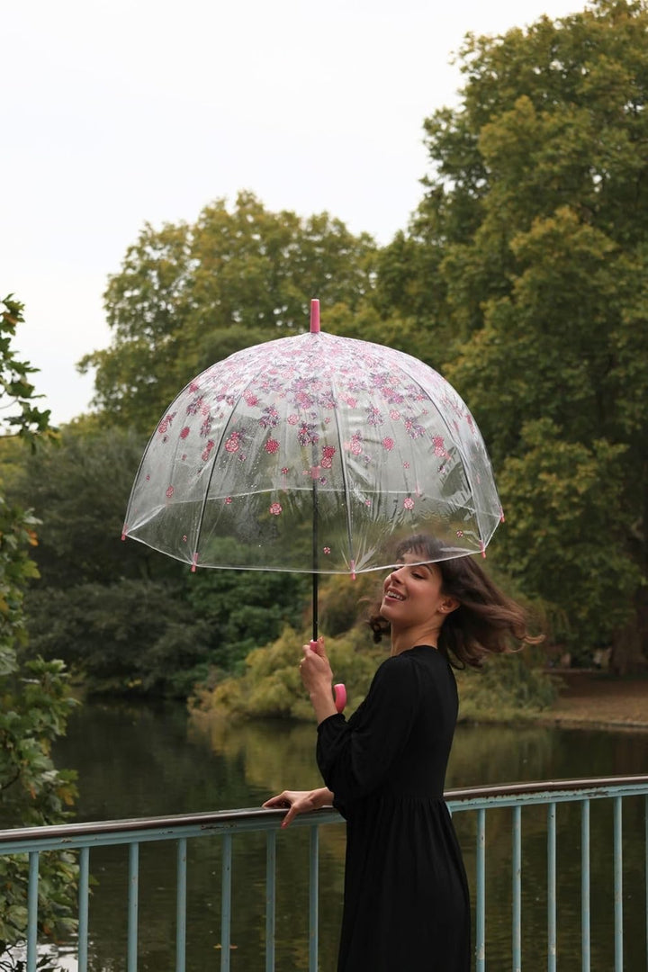 Damenstockschirm / Pink