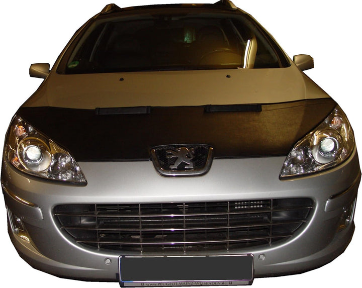 AB-00160 Auto Bra kompatibel mit Peugeot 407 Bj. 2004-2011 Haubenbra Steinschlagschutz Tuning Bonnet