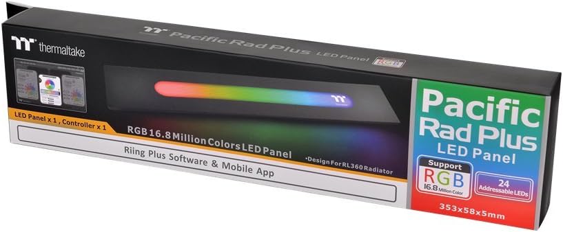 Thermaltake Pacific Rad Plus LED Radiator Panel / RGB