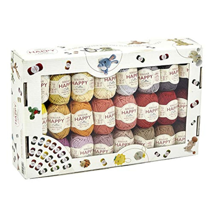 DMC Happy Chenille Velvet Thread 15g farbig sortiert - 25 Stück