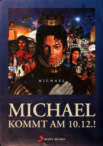 Michael Jackson - Review, 2010 » Konzertplakat/Premium Poster | Live Konzert Veranstaltung | DIN A1