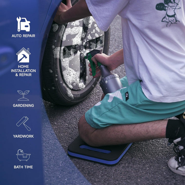 FOSHIO 2Stück Kniekissen klappbar Sitzkissen Mehrzweckkissen Ideal für Arbeiten in Gärten, Häusern u