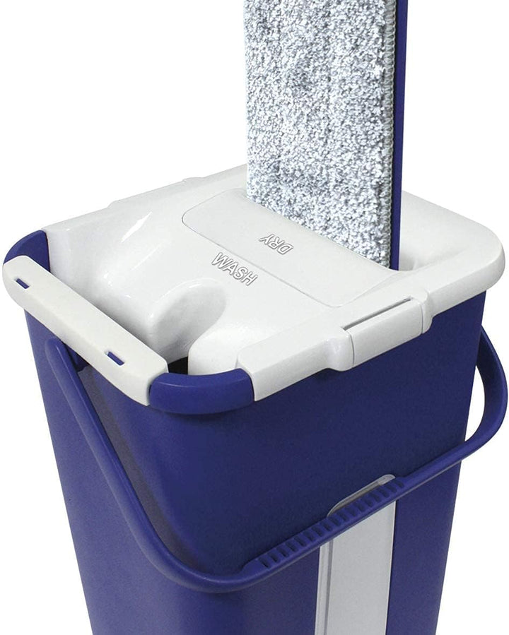 STARLYF AutoClean Mop - das Reinigungssystem mit automatisch trocknendem Mopp und Eimer, einem Mikro