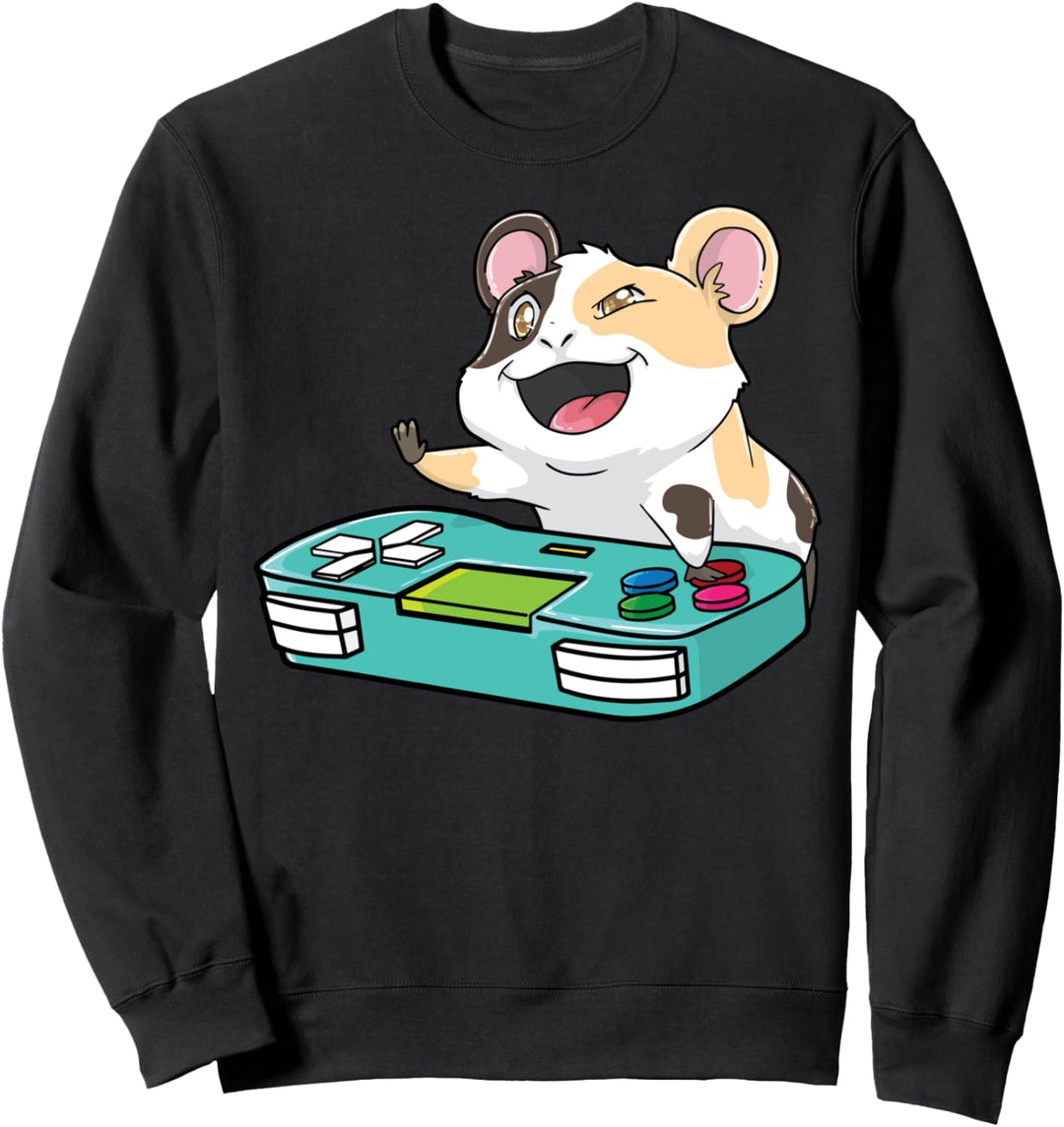 Meerschweinchen Anime Gaming Gamer Kawaii Sweatshirt