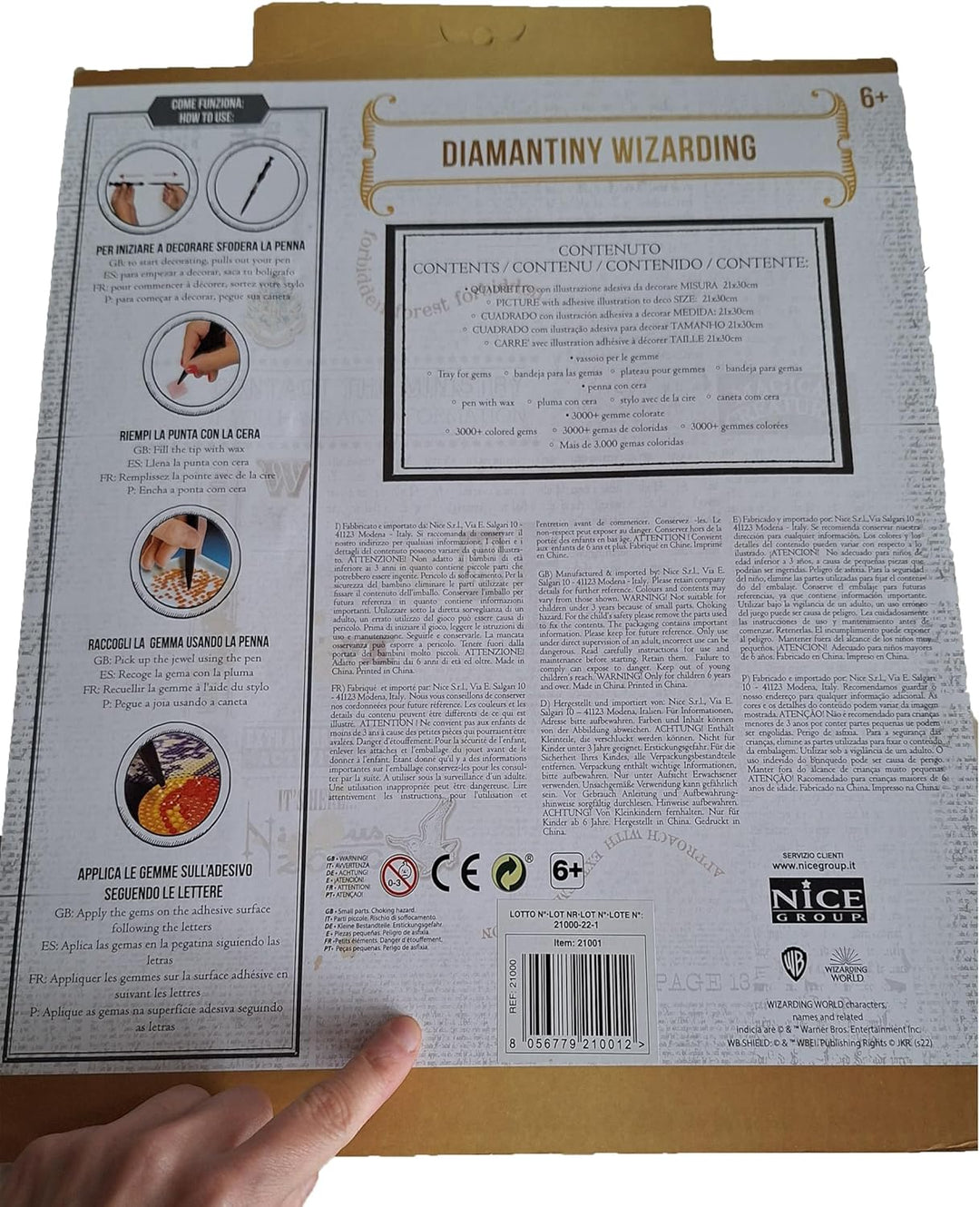 DIAMANTINY Harry Potter-Landscape Diagon Alley - Kreieren Sie das Mosaik, Crystal Art, Diamond Paint